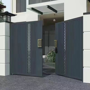 Khí công vườn cổng tự động hệ thống cổng cho biệt thự/countryard đúc nhôm cổng nhôm hiện đại Châu Âu bền - Product Image 6