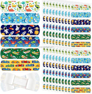 YOJO - Tiritas Adhesivas Infantiles con Dibujos Animados, Coloridas, Bonitas, Impermeables, Transpirables, Protegen Rasguños y Cortes, para Niñas y Niños, 72x19mm - Product Image 1