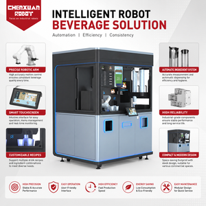 Système de barista robotique collaboratif de haute précision, kiosque de vente automatique de café sans personnel, IA automatique - Product Image 1