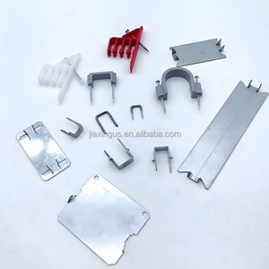 S1-S4 argent galvanisé acier métal clous attaches fil électrique câble agrafes câbles gainés non métalliques conduits raccords - Product Image 5