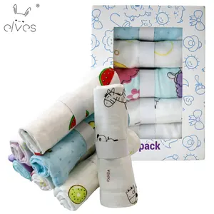 wholesale baby sweat towel baby wash cloth pack cotton hand towel baby handkerchief