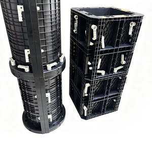 Coffrage en plastique ABS/PP léger, facile à installer et réutilisable <span class=keywords><strong>pour</strong></span> dalles, piliers et murs en béton - Product Image 1