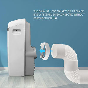 Tragbare 5,9-Zoll-Klimaanlagen Teile Heimgebrauch A/C-Anschluss Auspuffs ch lauch kupplung mit manueller Anwendung - Product Image 3