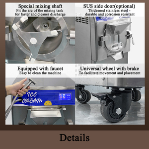 Helado industrial de alto rendimiento de la leche del yogur que hace la máquina ahorro de energía 12L 15L - Product Image 6