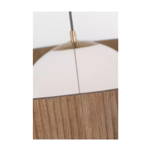Nordische Ring- und Glaskugel-Pendelleuchte Moderne Luxuriöse Holz-Messing-<span class=keywords><strong>Deckenlampe</strong></span> für Wohnzimmer Hotel Zuhause Villa LED-Kronleuchter - Product Image 3