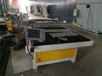 Nouvelle machine d'impression sur verre automatique Eworld GS-1224-1H avec moteur PLC, taille de coupe maximale 1220x2440mm, épaisseur 1-40mm, vitesse 15m/min
