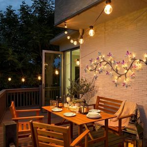 Guirnalda de Luces LED de Cobre para Pared, Alimentación USB, Luces Cálidas de Colores, Decoración para Exteriores, Fiestas, Ambiente Festivo - Product Image 6