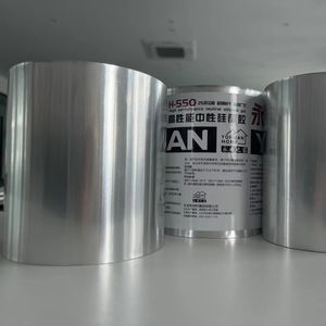 Film d'aluminium résistant à la chaleur: largement utilisé dans l'industrie du traitement et de l'emballage des mastics <span class=keywords><strong>en</strong></span> silicone - Product Image 1