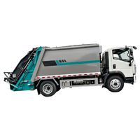 Camion à ordures compacteur HaoWo 10CBM, poids total autorisé 14060 kg, véhicule de collecte des déchets municipaux