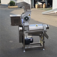 Multifunctionele commerciële machine voor het ontpitten en verwerken van fruit, scheider van appel- en perenpulpresten