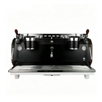 Machine à expresso semi-automatique à double chaudière, 4 trous, 360° °   Buse à vapeur pour les professionnels du café