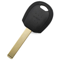 Coque de clé de voiture avec transpondeur, clé vierge de remplacement, clé de contact, Carcasa Para Llave De Coche
