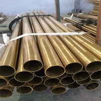 Tuyaux en laiton de haute qualité et à faible coût et tubes creux en H62, H65, H68 disponibles.