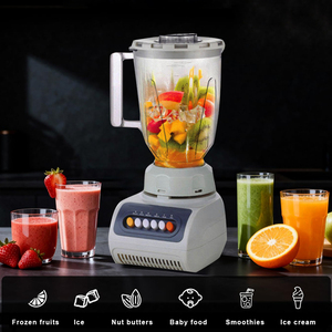Mixeur de comptoir compact avec broyeur 1,5 L, mélangeur électrique de cuisine pour petit appartement, directement de l'usine - Product Image 5
