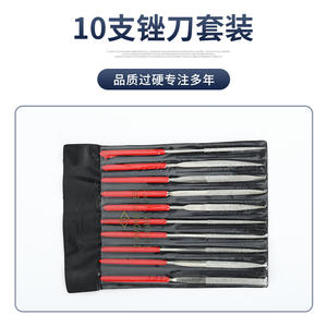 Otros limas de diamante de 110 mm x 3 mm, 10 unidades, mango rojo para pulido de lentes y herramientas de pulido de plantillas - Product Image 2