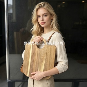 Tabla de Cortar de Madera de Acacia Rectangular, Tabla de Picar Multifuncional para Cocina, Tamaño Grande - Product Image 1