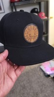 Écussons personnalisés en cuir véritable pour chapeaux et jeans – Écussons vierges noirs en cuir véritable pour jeans et chapeaux