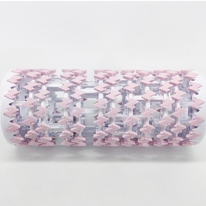 FLOWA Rouleau de massage en mousse rétractable personnalisé, rouleau de fitness <span class=keywords><strong>pliable</strong></span>, équipement de relaxation musculaire - Product Image 3