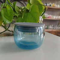 Nouvelle théière en verre anti-brûlure avec couvercle en silicone pour la maison