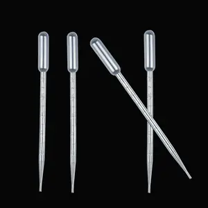 The Factory Sells High Quality 5ml Clear Plastic Sampling Pipette For Medical Chemical Sampling And Filling