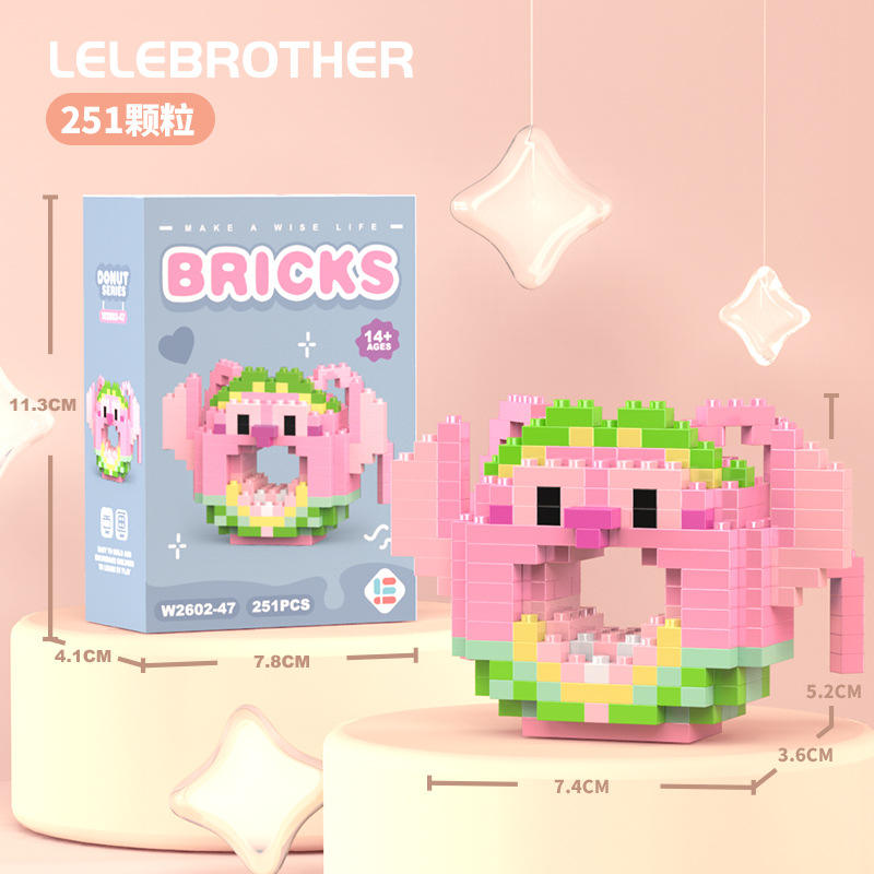 Ange Vv2602-47 251pcs-boxed de beignet avec l'emballage de couleur