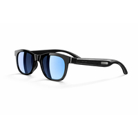 Gafas Inteligentes con Audio, Bluetooth V5.3, Lentes Fotocromáticas, Altavoz de Oído Abierto, Llamadas Manos Libres, Control Táctil, Resistencia al Agua IPX4, Radio FM, para Exteriores