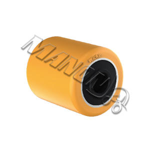 Wicka Solid Polyurethane <b>Caster</b> <b>Wheel</b> 100x40mm Ball Bearing Wear Resistant For Warehousing Logistics - Product Image 5