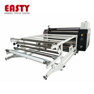 Machine de transfert de chaleur à calendrier rotatif multifonctionnel, presse rotative pour vêtements de sport - Product Image 1