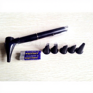 Otoscope simple, kit d'otoscopie, <span class=keywords><strong>endoscope</strong></span> auriculaire, lampe de diagnostic, miroir d'examen de type stylo YM-JEJ08J, alimenté par piles - Product Image 3