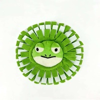 Tapis olfactif circulaire en papier pour chien, pour le soulagement du stress, tapis de distribution de nourriture cachée, jouet anti-anxiété