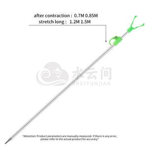 <span class=keywords><strong>ที่</strong></span><span class=keywords><strong>วาง</strong></span>คันเบ็ดตกปลาแบบยืดหดได้ทำจากสแตนเลสพร้อมระบบเตือนภัยแบบขาตั้งเดี่ยว - Product Image 2