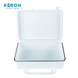 Botiquín de primeros auxilios de emergencia médica de plástico PP Popular de EE. UU. Caja DE EMERGENCIA Estuche rígido montado en la pared Excede la bolsa de las pautas OSHA y ANSI - Product Image 2