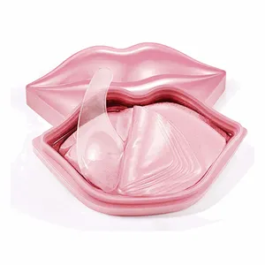 Masque pour les lèvres sèches, livraison gratuite OEM, lèvres à la cerise, effet apaisant, Anti-âge, hydratant, réduction des ridules, 20 pièces