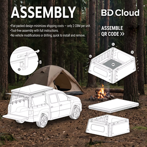 <span class=keywords><strong>Camping</strong></span>-car amovible étanche pour pick-up avec cuisine, vente <span class=keywords><strong>en</strong></span> gros directe usine - Product Image 6