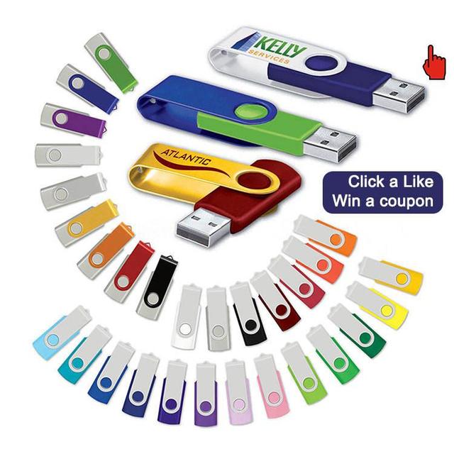 Cheapest 4gb 8gb Usb 2.0 Swivel Usb Flash Drive Stick Memory Pen Drive Custom Pen Drive Wholesale