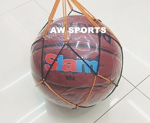 Pallone da Basket AW Brand 2024 in Pelle PU Marrone di Alta Qualità con Logo Personalizzato, 7 Misure, con Pompa e Rete per Allenamento - Product Image 5