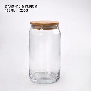 16oz Wide Mouth Glass Drinkware <strong>Mason</strong> <strong>Jar</strong> with Lid and Straws for Beer &amp; Iced Coffee <strong>Tumbler</strong> Use - Product Image 4
