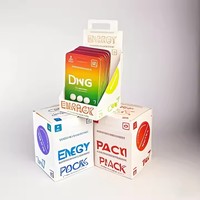 Juego Completo de Empaques Farmacéuticos: Tarjetas Personalizadas para Píldoras y Cápsulas + Caja de Exhibición para Mostrador, MOQ 500 Piezas, Caja para Farmacias y Minoristas