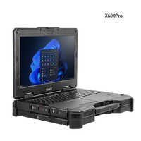 Getac X600 Pro Rugged Laptop conçu avec extension à l'esprit Caractéristiques du processeur Intel I5 Clavier anglais Nouveau statut
