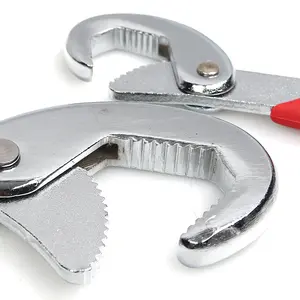 Multifunctional Snap Grip Spanner Wrench Set Universal Wrench Multifunction Spanner Adjustable Grip Pipe Universal Wrench