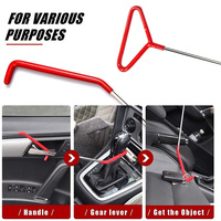 Kit d'outils pour portières de voiture avec pompe à air gonflable, outils de fixation pour ouverture de fenêtres et portières de voiture, kits à longue portée et sac de transport
