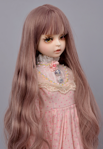 Pelucas de Muñeca de 1/3, 1/4, 1/6, Color Rosa Marrón, Cabello <span class=keywords><strong>Largo</strong></span>, Juguetes para Niños - Product Image 2