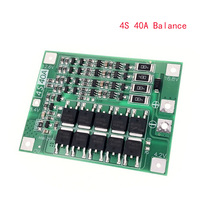 3S 4S 40A 60A Li-ion Batterie Au Lithium 18650 Chargeur PCB Protection BMS Conseil Pour Forage Moteur Améliorer L'équilibre