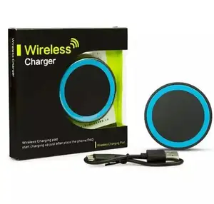 Chargeur sans fil certifié QI pour smartphone, nouvelle technologie, charge rapide portable, pour téléphone intelligent, certifié, 2019