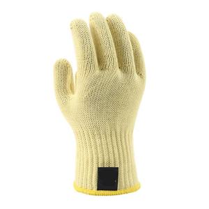 Smooth Uncoated Kevlar Heat Flame Resistant Gloves Elastic Flared Wrist Cut Resistant Welding Foundry PPE Safety Work Gloves - Product Image 1