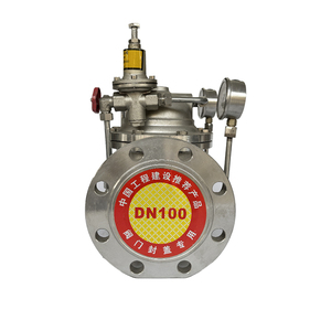 Valvola di sicurezza 200X DN50-DN300, valvola riduttrice di pressione CF8, valvola riduttrice di pressione manuale pilotata - Product Image 3