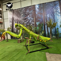 Insecte animatronique réaliste de taille personnalisée pour la décoration de musées, zoos et centres commerciaux