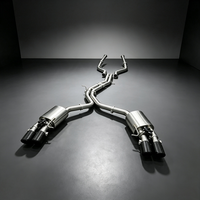 Kit d'échappement spécial TDI Catback compatible avec Sportback Coupe Quattro Audi S5 3.0T, tuyau en acier inoxydable anti-corrosion
