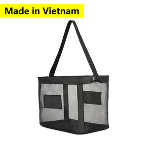 Vietnam made foldable <b>shopping</b> <b>basket</b> mesh net <b>shopping</b> <b>basket</b> portable <b>basket</b> for supermarket - Product Image 2