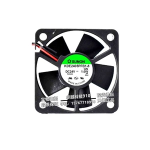 Ventilador Axial de CA de 2 Cables KDE2405PFV1/X <span class=keywords><strong>KDE2405PFB1</strong></span>/PFBA-<span class=keywords><strong>8</strong></span>-B 24V 5010 con Rodamiento de Bolas Eléctrico para Uso Industrial ODM - Product Image 1